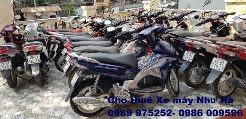 thuê xe máy Đà Lạt giá rẻ