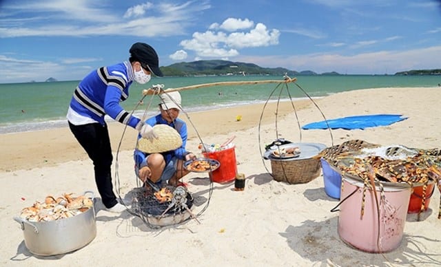 Gánh hải sản nha trang